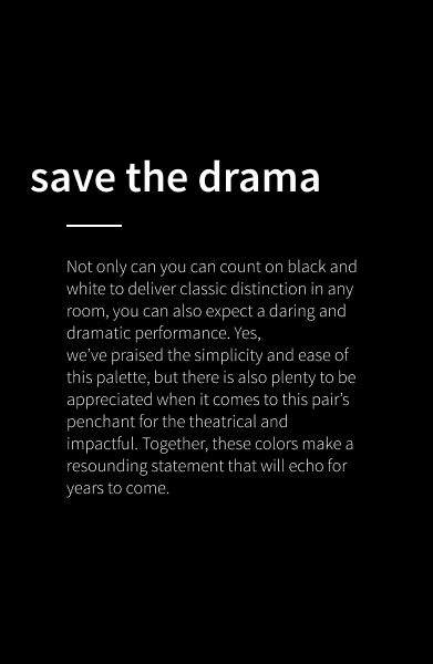 save the drama