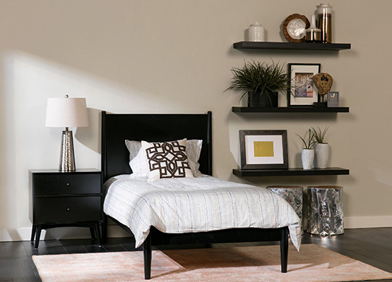 black and white decor silver linings
