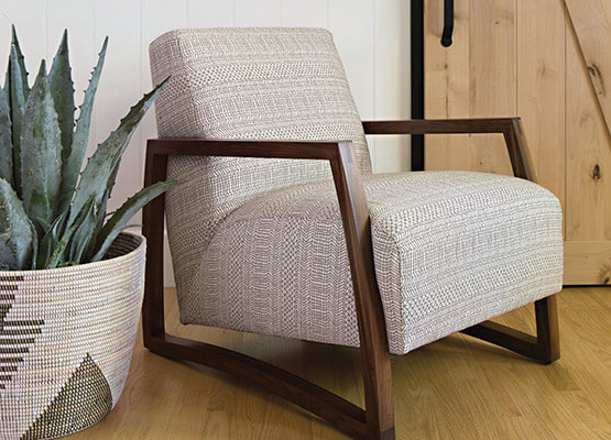 scandinavian style sofa chair