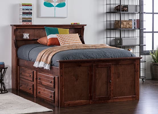 headboard buying guide - bookcase