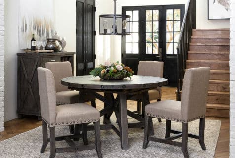 rustic style - dining room chairs