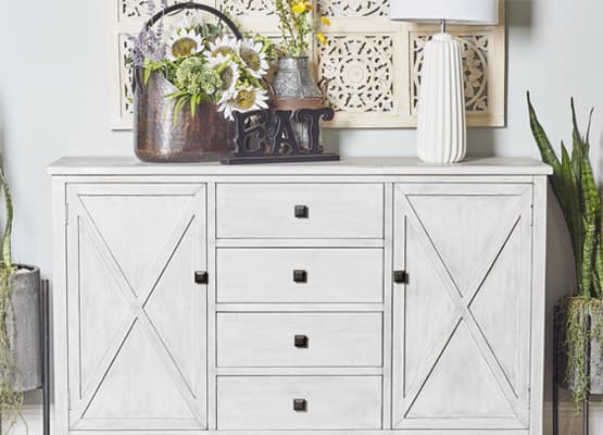 ivory color cabinet