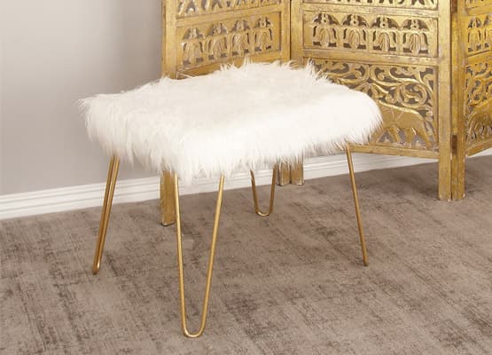 ivory color soft chair