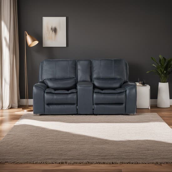 navy blue leather sofa decorating ideas modern