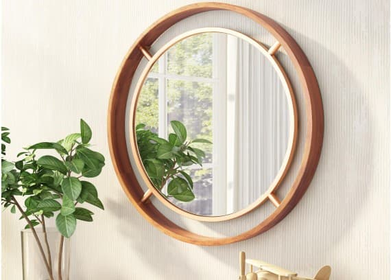 best gold mirror for wall