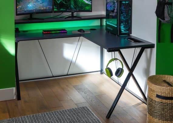best l shaped gaming desk