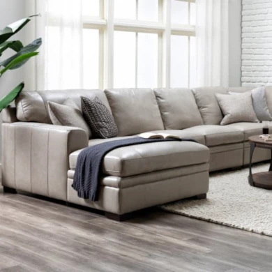 best leather sectionals