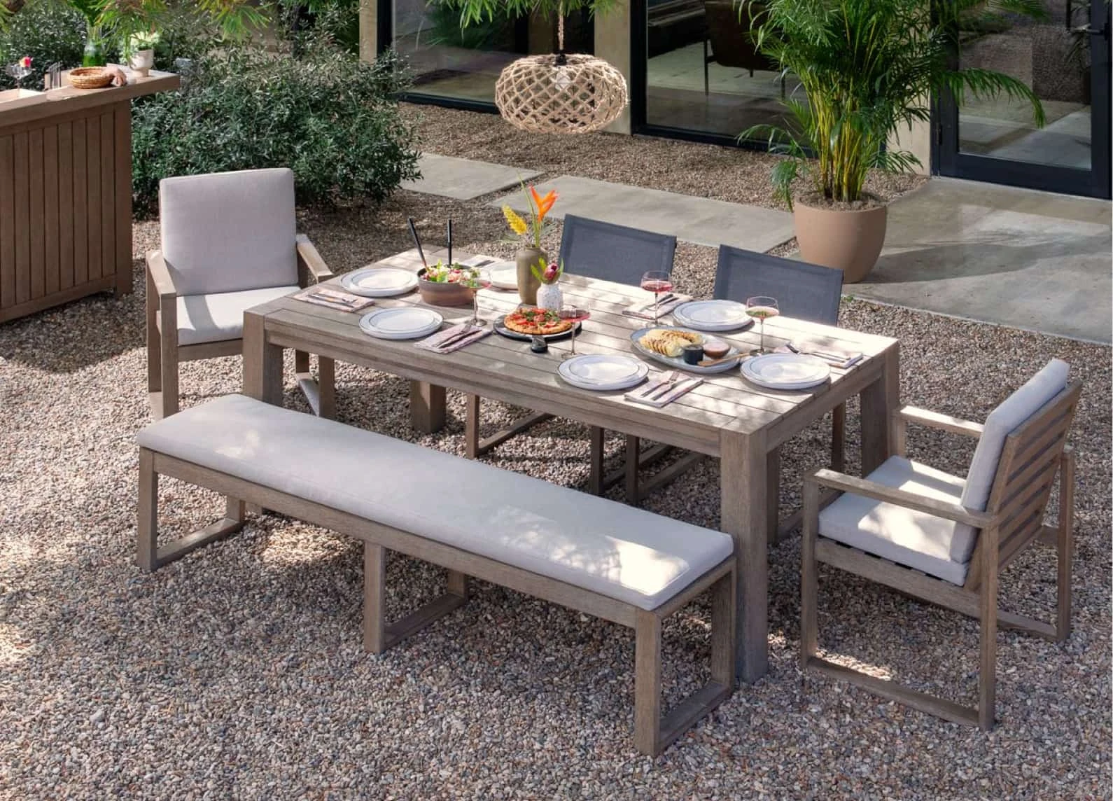 Malaga outdoor dining table