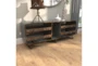 48X18 Grey Iron + Wood Console Table - Room