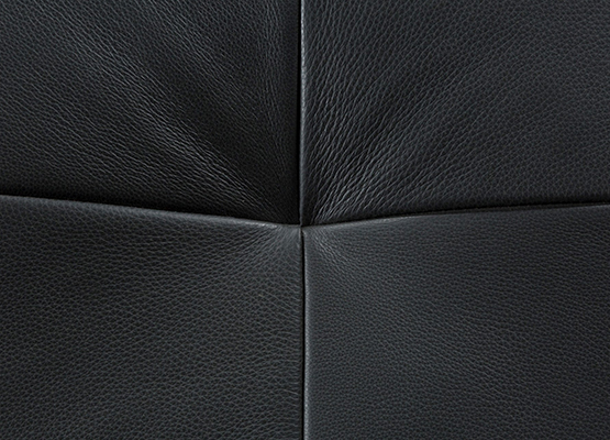 grey leather 