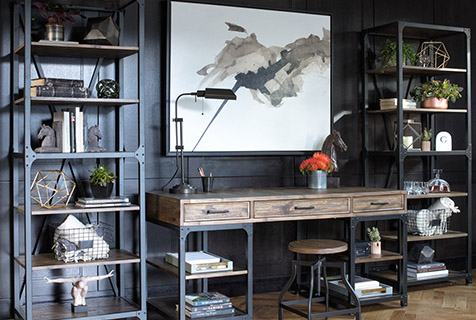 bookcase buying guide - industrial