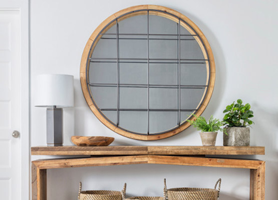 pick the right wall mirror shape