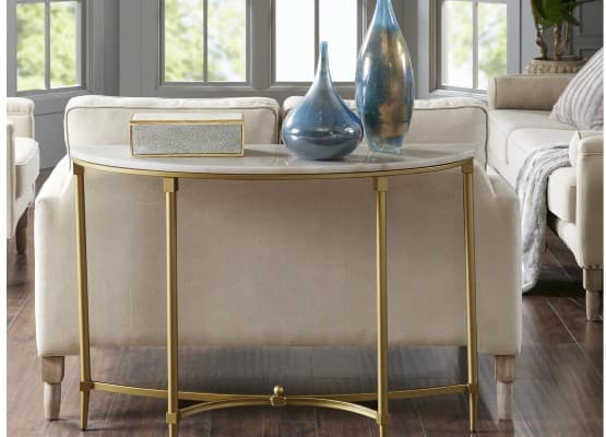 how to decorate console tables