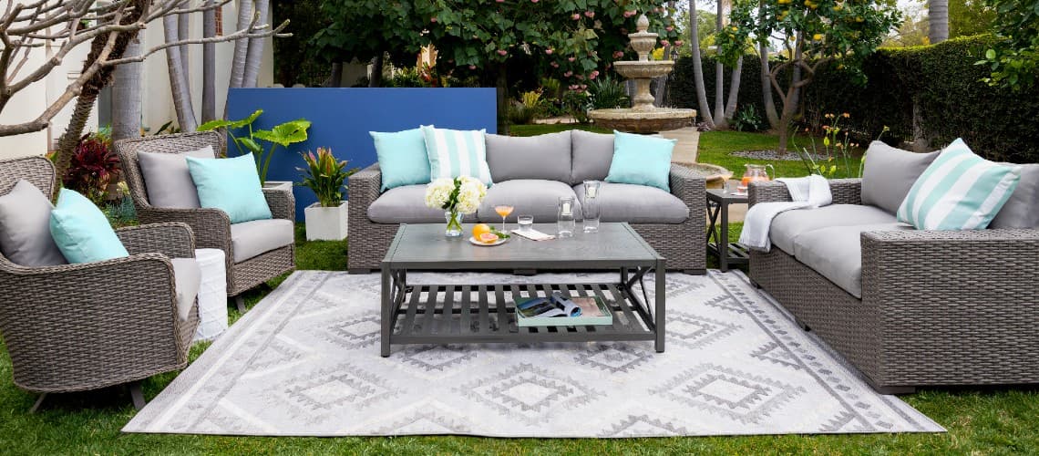 resin wicker patio furniture sets