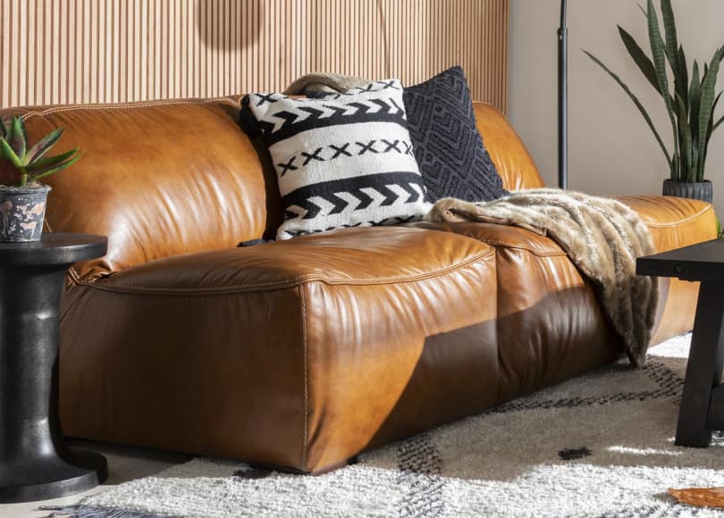 how to condition a leather sofa