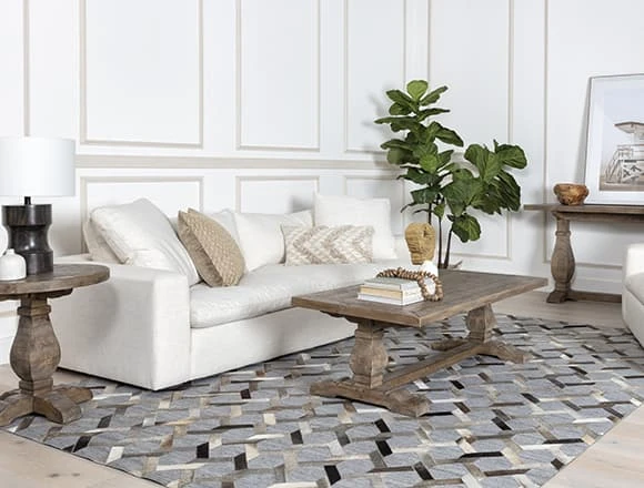 White Living Room with Utopia Sofa 