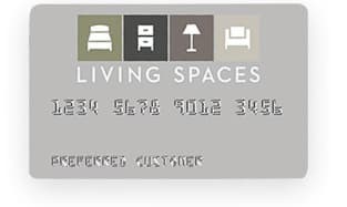 furniture financing | living spaces furniture credit card