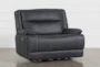 Garland Charcoal Power Oversized Recliner with Power Headrest & USB - Signature