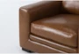 Mason Leather Arm Chair - Detail