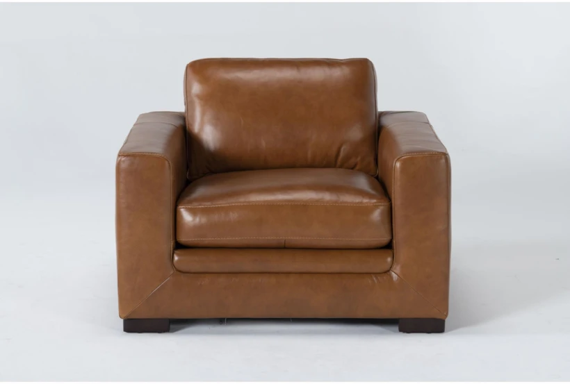 Mason Leather Arm Chair - 360