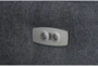 Jolene Dark Grey Power Recliner with USB - Detail