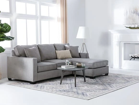 Modern Living Room with Egan II Sofa