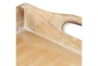 2 Piece Set Wood Tray - Detail