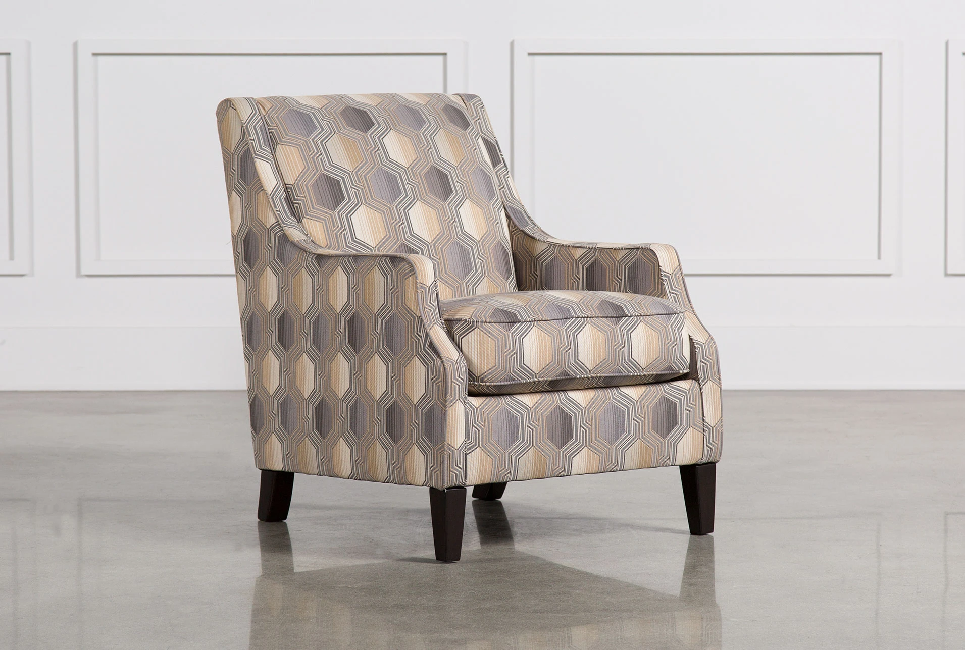 Brielyn Grey Accent Chair | Living Spaces