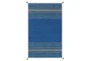 5'x7'5" Rug-Tassel Cotton Flatweave Blue - Signature