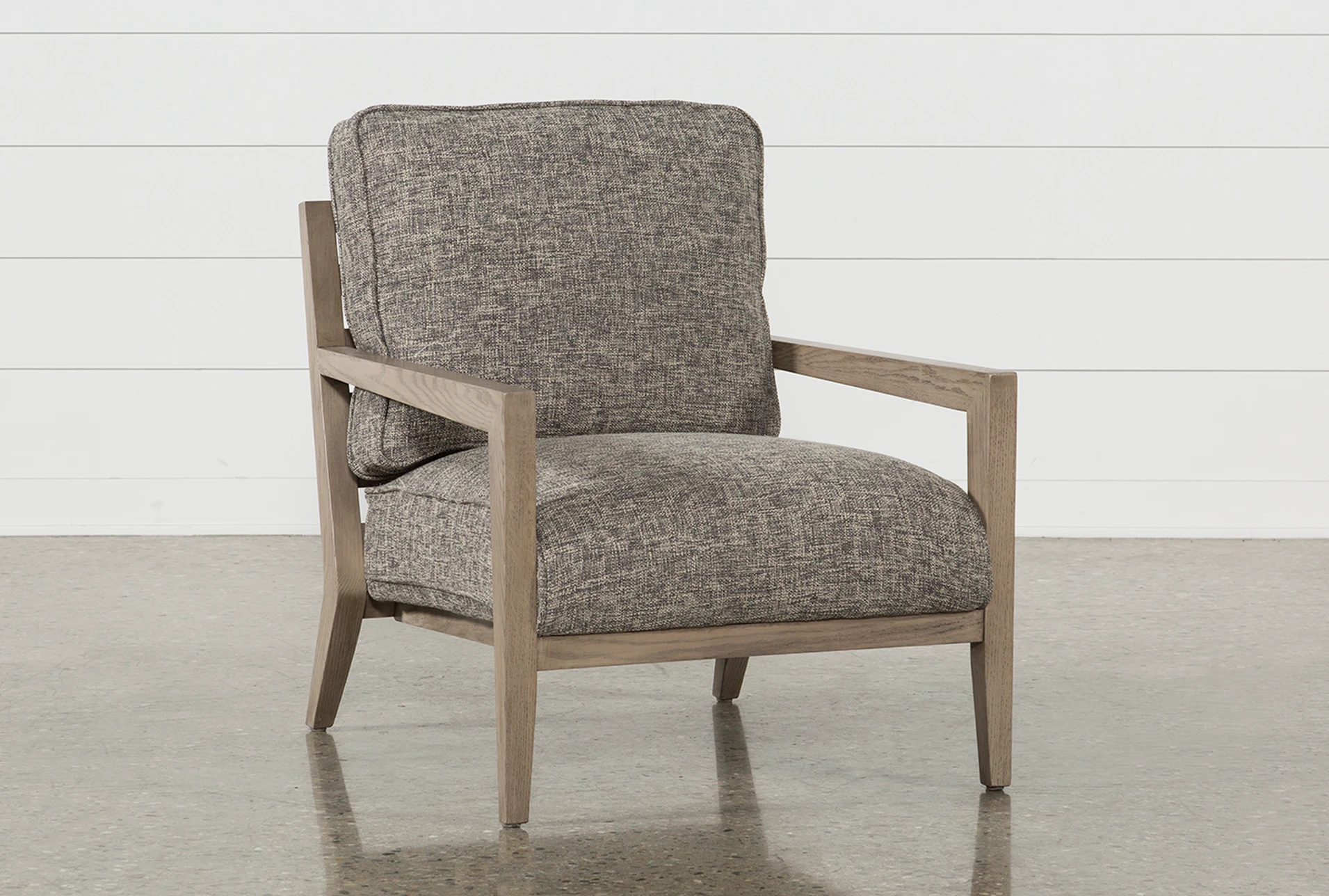 Caressa Grey Accent Chair | Living Spaces