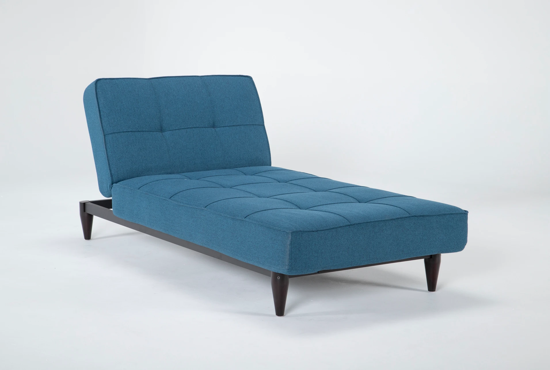 Paige Blue 80" Convertible Chaise Sleeper | Living Spaces