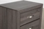 Finley Grey 2-Drawer Nightstand - Detail