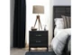 Finley Grey 2-Drawer Nightstand - Room