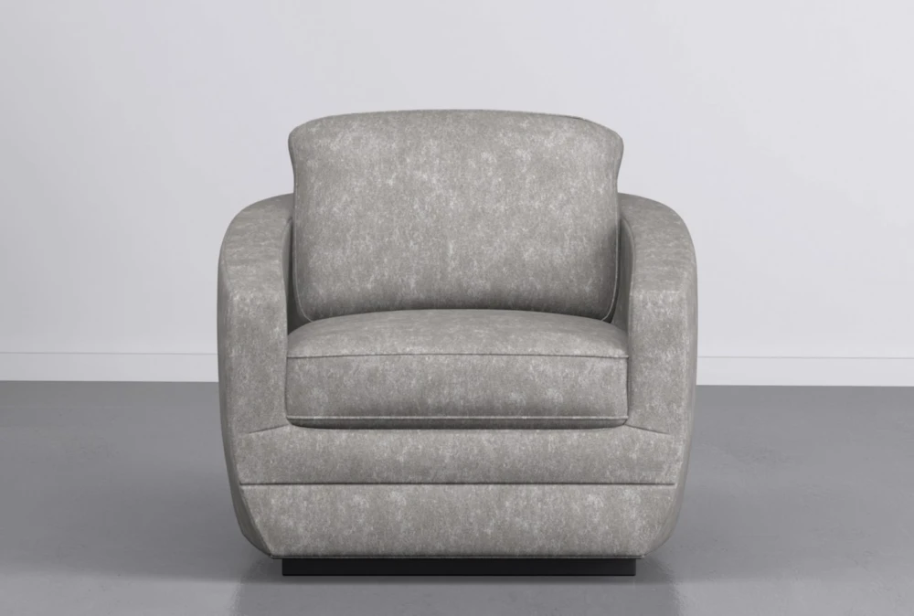 Chadwick Fog Grey 33" Swivel Accent Chair