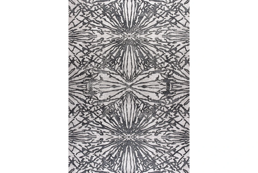 7'1"x10'5" Rug-Modern Kaleidoscope Grey