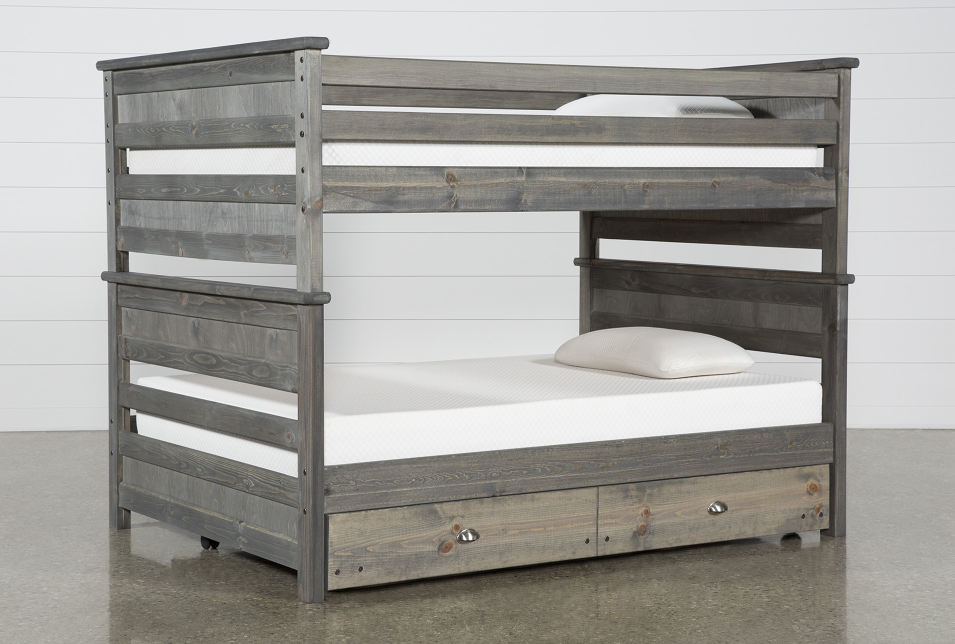 cheap bunk bed with trundle