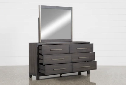 Slater Dresser Mirror Living Spaces