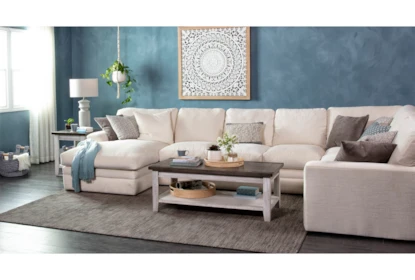 Prestige Down 3 Piece 159" Sectional With Left Arm Facing Chaise | Living  Spaces