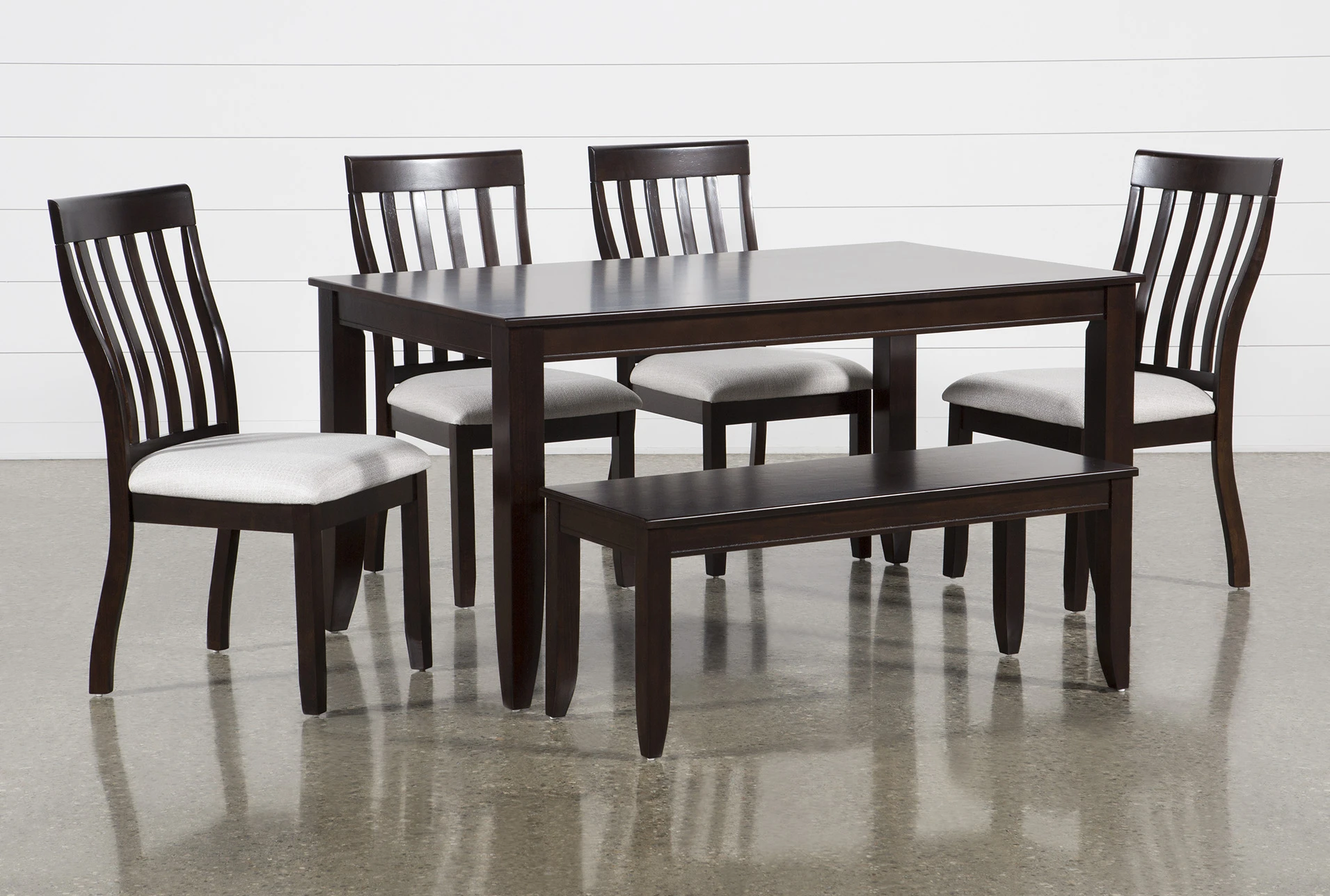 Brown Dining Table White Chairs - Amazon Com Signature Design By Ashley