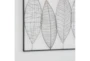 22 Inch Vertical Leaf Wall Art  - Detail