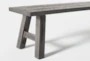 Panama Outdoor Dining Bench - Detail