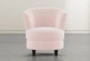 Apollo Pink Swivel Accent Chair - Signature