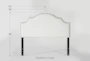 Brielle White King Upholstered Headboard - Dimensions Diagram
