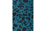 7'8"x10'5" Rug-Modern Spots Plush Pile Blue/Black - Signature