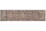 2'5"x12' Runner Rug-Ornate Traditional Medallion Rust - Signature
