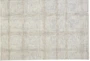 8'x10' Rug-Large Wool Grid Ivory/Grey - Detail