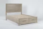 Hillsboro Queen Panel Bed With Storage - Side
