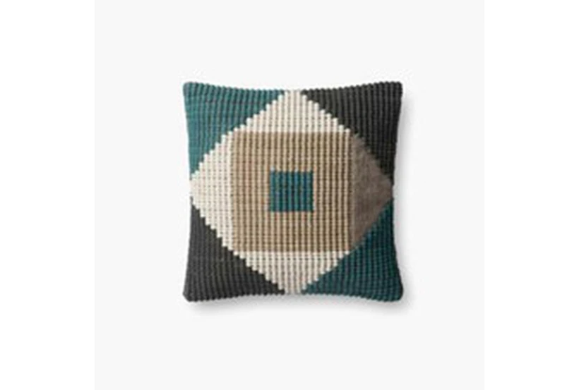 Accent Pillow-Knotted Geo Print 18X18 - 360