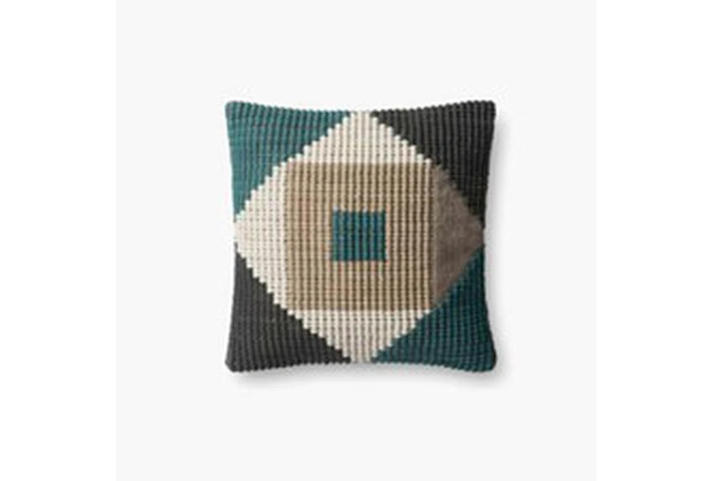 Accent Pillow-Knotted Geo Print 18X18
