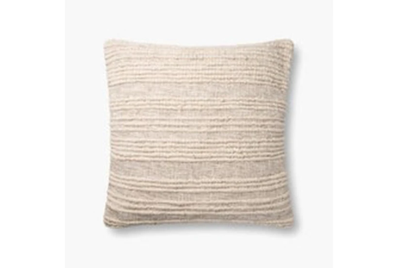 Accent Pillow-Tonal Stripes Natural 22X22 - 360